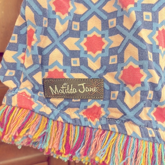 Matilda Jane Rainbow Fringe Romper - Picture 6 of 6